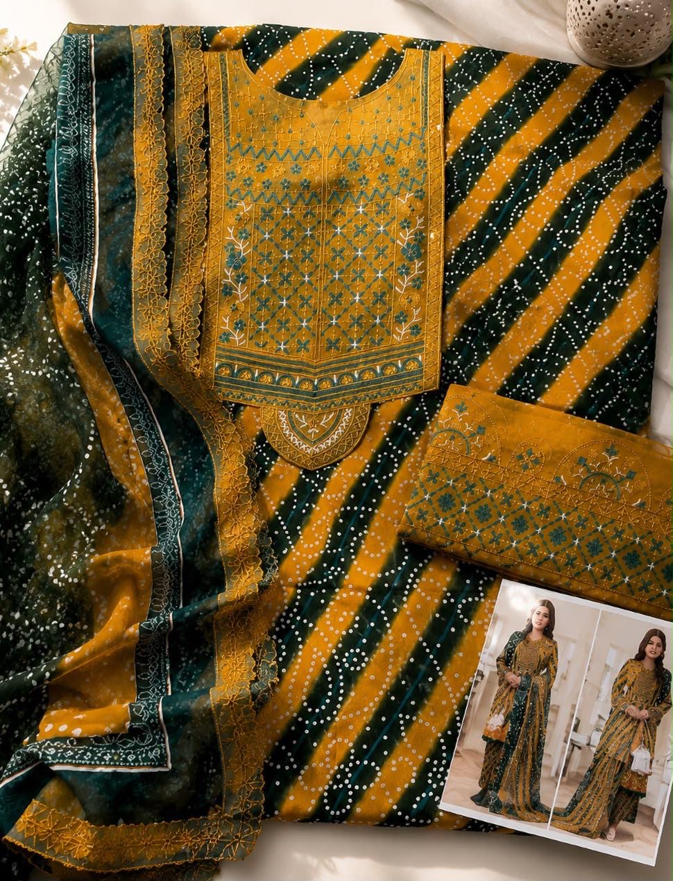 Maria B AllOver Printed Embroidered 3Pc HS|543